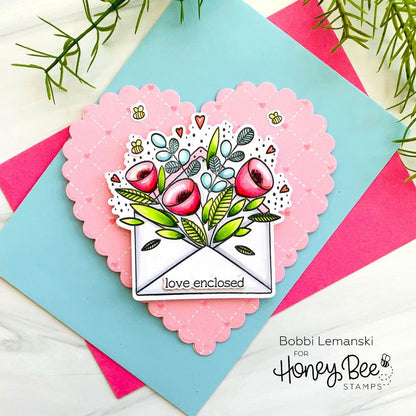 Pretty Postage - Honey Cuts - Coordinating Dies - Honey Bee Stamps