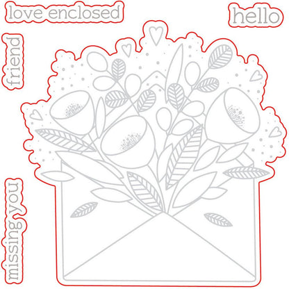 Pretty Postage - Honey Cuts - Coordinating Dies - Honey Bee Stamps