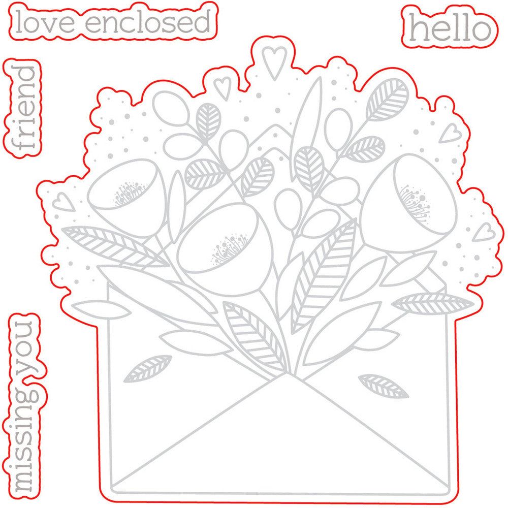 Pretty Postage - Honey Cuts - Honey Bee Stamps