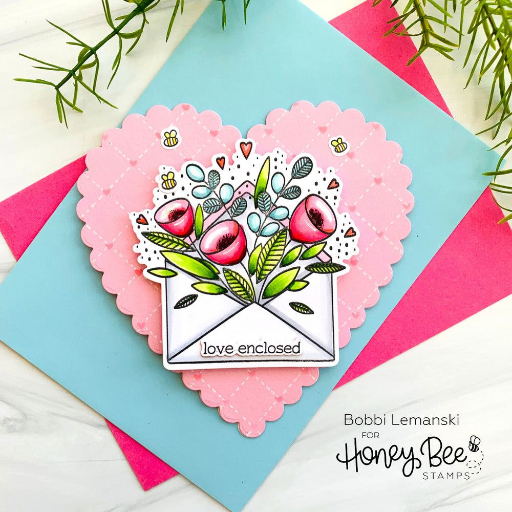 Pretty Postage - Honey Cuts - Honey Bee Stamps