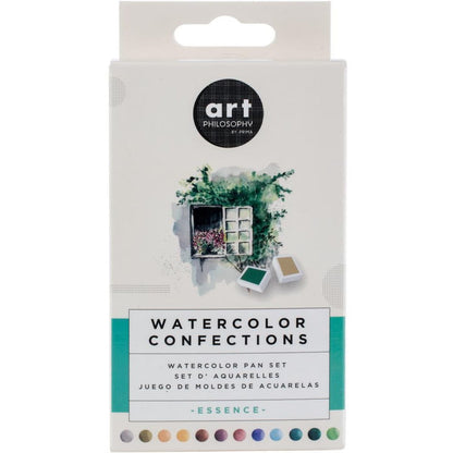 Prima Watercolor Confections - Essence 12 Pan Set - Honey Bee Stamps