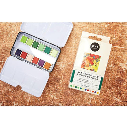 Prima Watercolor Confections - Terrain 12/Pkg - Honey Bee Stamps