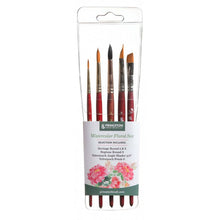 Princeton Watercolor Floral Brush Set - Set of 5 - Honey Bee Stamps