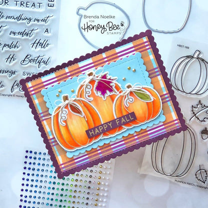 Pumpkin Patch - 6x6 Photopolymer Stamp Set - Honey Bee Stamps