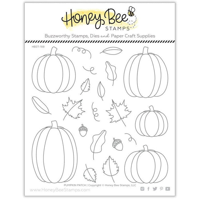 Pumpkin Patch - 6x6 Stamp Set - Honey Bee Stamps