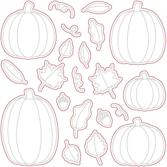 Pumpkin Patch - Honey Cuts - Coordinating Dies - Honey Bee Stamps