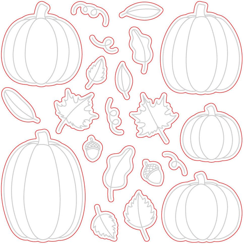 Pumpkin Patch - Honey Cuts - Coordinating Dies - Honey Bee Stamps