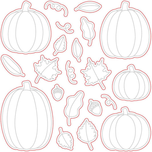 Pumpkin Patch - Honey Cuts - Coordinating Dies - Honey Bee Stamps