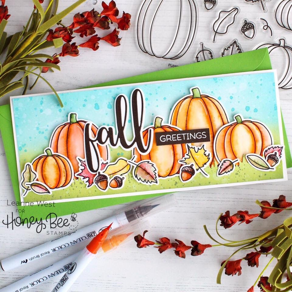 Pumpkin Patch - Honey Cuts - Coordinating Dies - Honey Bee Stamps