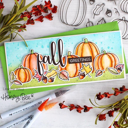 Pumpkin Patch - Honey Cuts - Coordinating Dies - Honey Bee Stamps