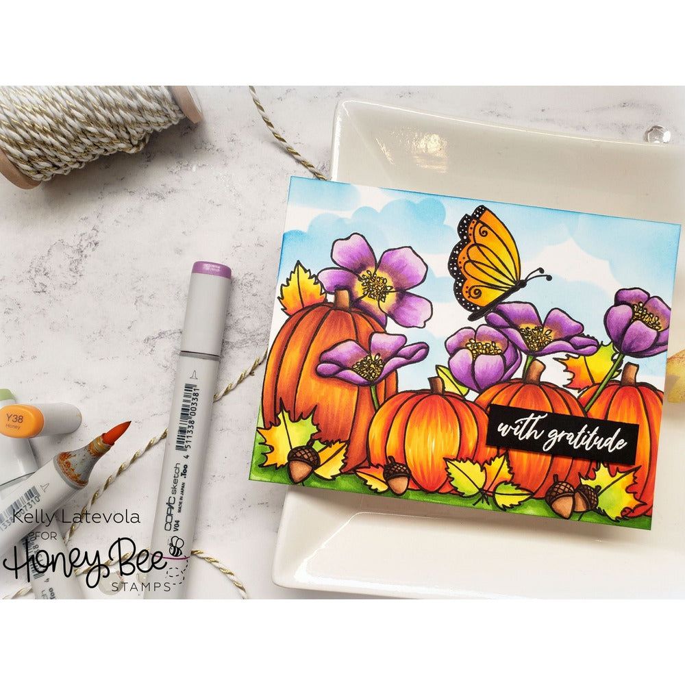 Pumpkin Patch - Honey Cuts - Coordinating Dies - Honey Bee Stamps