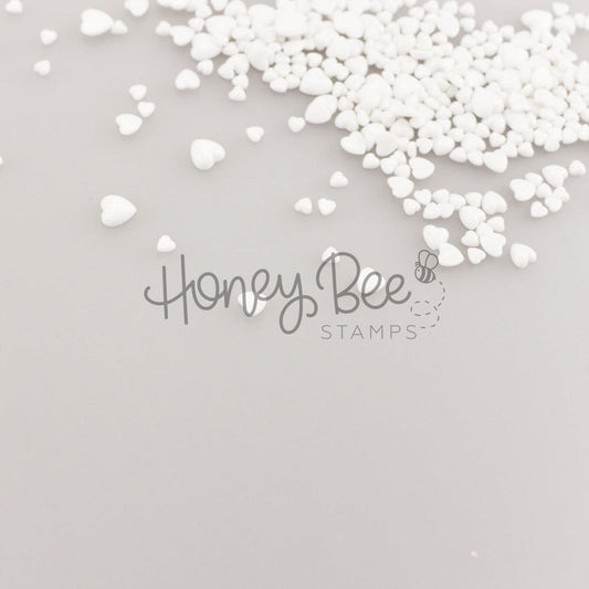 Pure - Acrylic Hearts Mix - Honey Bee Stamps