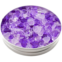 Purple Rain - Acrylic Hearts Mix - Honey Bee Stamps