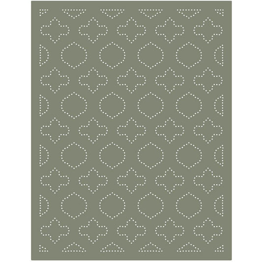 Quatrefoil A2 Cover Plate Base (Pierced) - Honey Cuts - Stand - Alone Dies - Retiring - Honey Bee Stamps