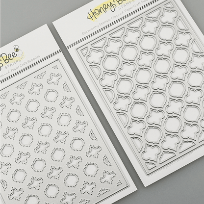 Quatrefoil Coverplate Bundle - Honey Bee Stamps