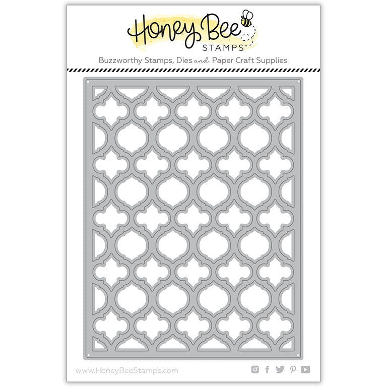 Quatrefoil Coverplate Bundle - Honey Bee Stamps