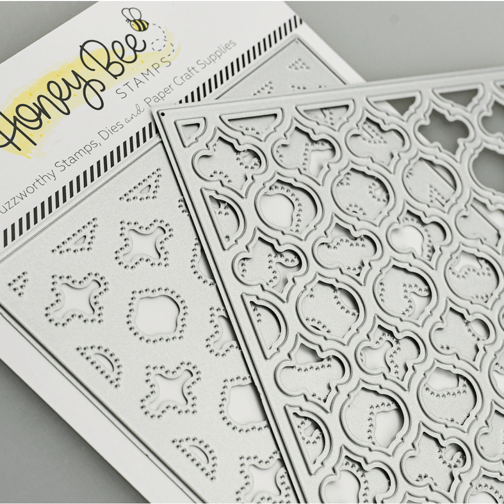 Quatrefoil Coverplate Bundle - Honey Bee Stamps