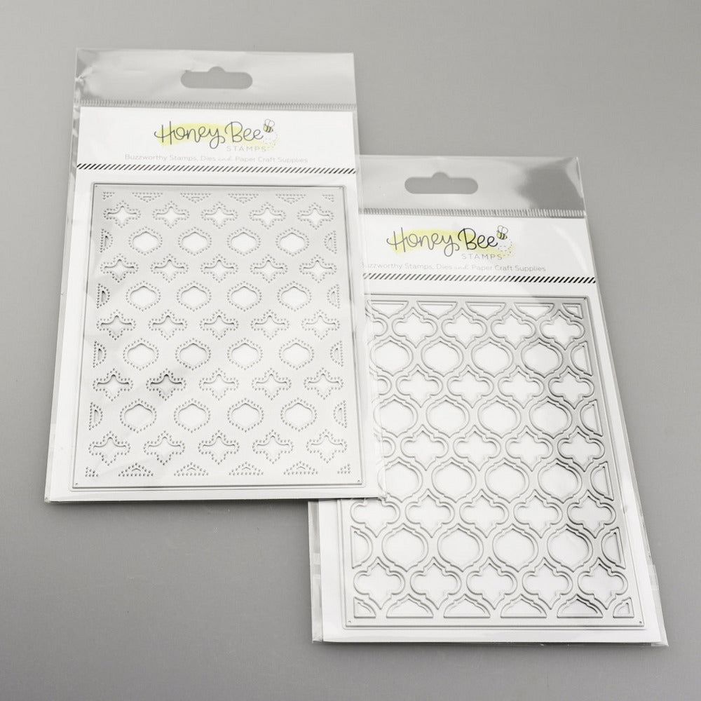 Quatrefoil Coverplate Bundle - Honey Bee Stamps