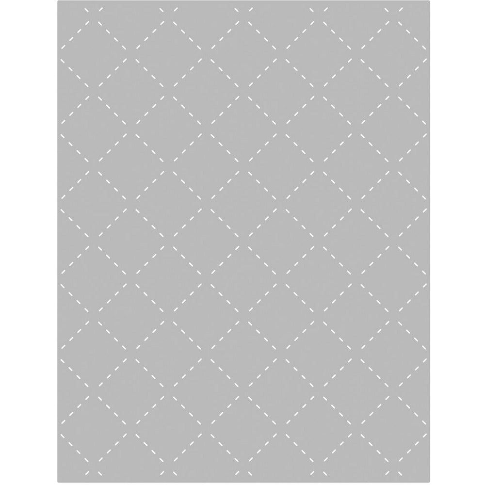 Quilted A2 Cover Plate - Honey Cuts - Stand - Alone Dies - Honey Bee Stamps