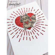 Radiant Heart Background - Honey Cuts - Honey Bee Stamps