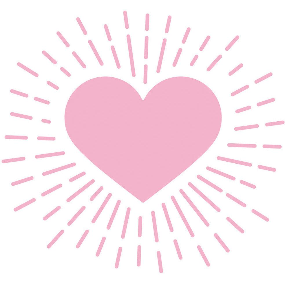 Radiant Heart Background - Honey Cuts - Stand - Alone Dies - Retiring - Honey Bee Stamps