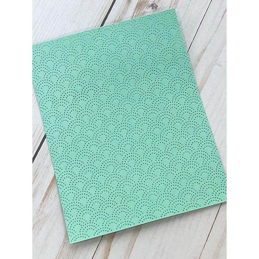 Rainbow A2 Pierced Cover Plate - Honey Cuts - Stand - Alone Dies - Retiring - Honey Bee Stamps