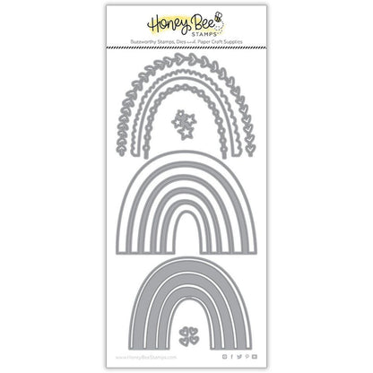 Rainbow Accents - Honey Cuts - Coordinating Dies - Retiring - Honey Bee Stamps