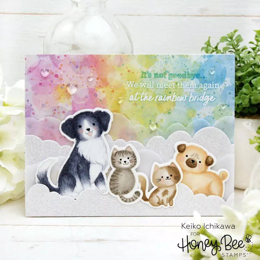 Rainbow Bridge - Honey Cuts - Coordinating Dies - Honey Bee Stamps