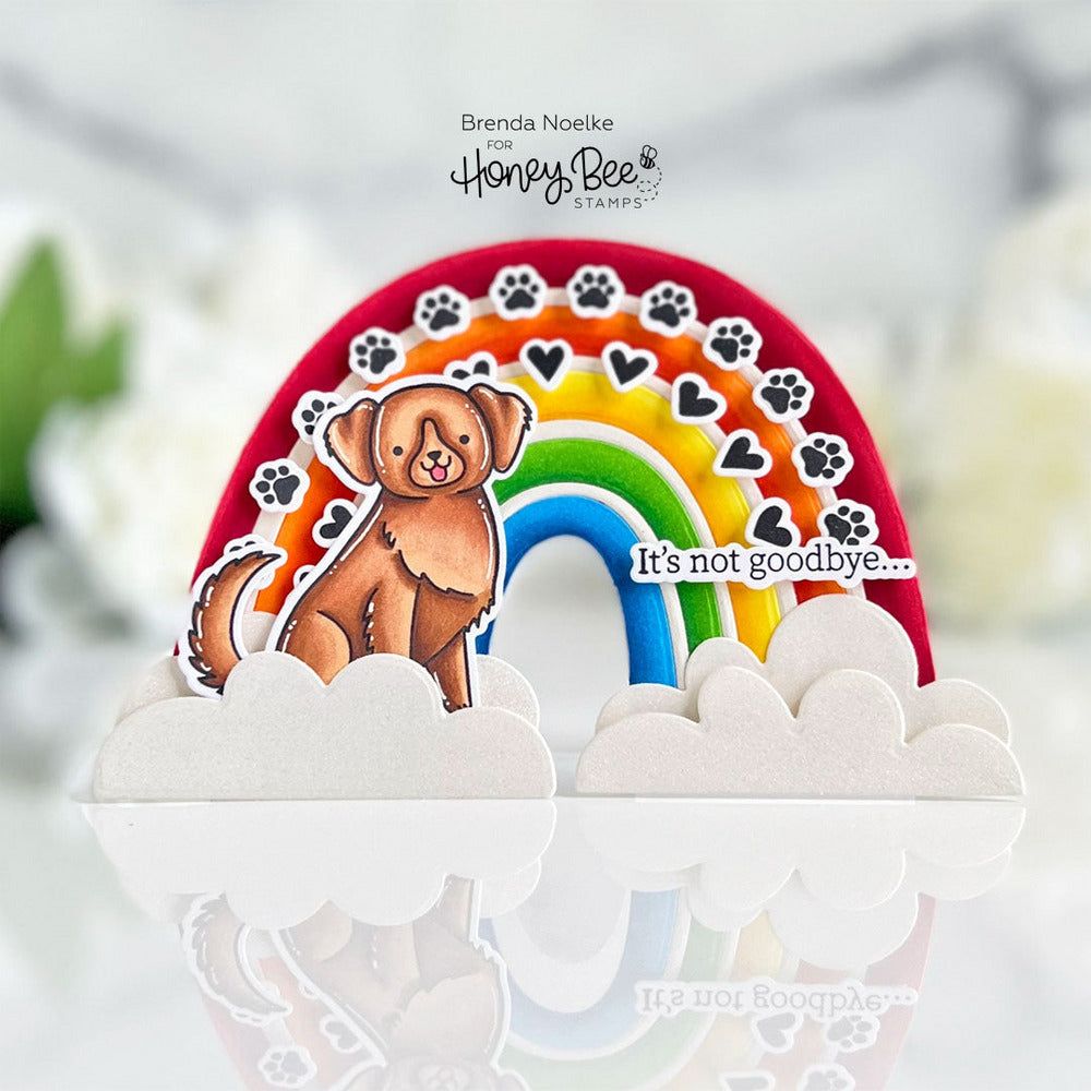 Rainbow Bridge - Honey Cuts - Coordinating Dies - Honey Bee Stamps