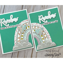 Rainbow - Hot Foil Plate - Honey Bee Stamps
