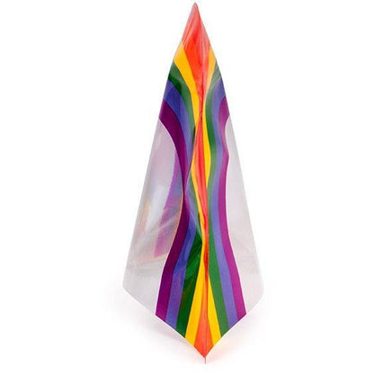 Rainbow Shaped Pouch - 8" x 3" x 5" - 5 pack - Retiring - Honey Bee Stamps