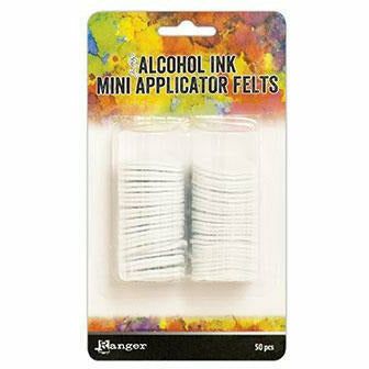 Ranger Alcohol Ink Mini Applicator Felts - 50 pc - Honey Bee Stamps