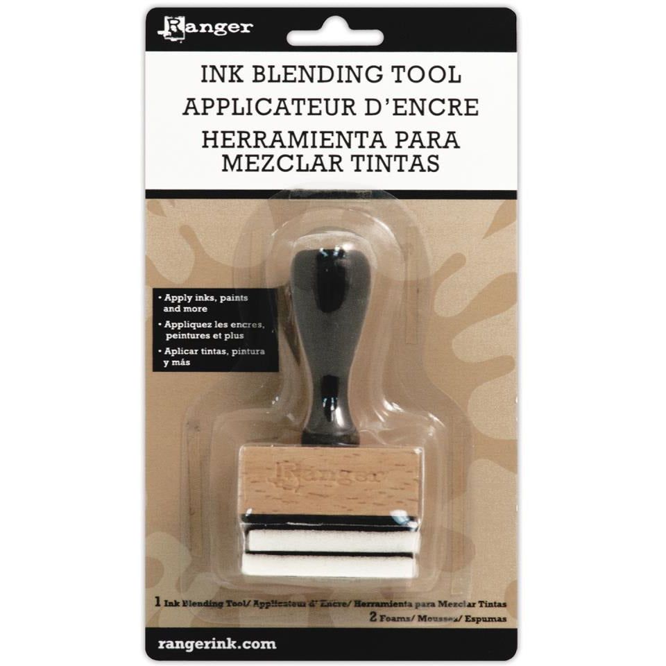 Ranger Ink Blending Tool with 2 Blending Foam Pads - Honey Bee Stamps