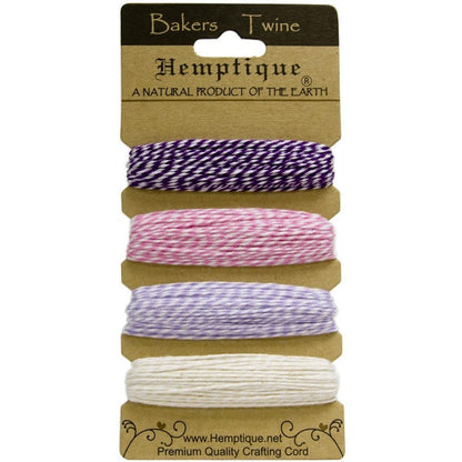 Raspberry Sorbet Cotton Baker's Twine 2-Ply 120' - Honey Bee Stamps