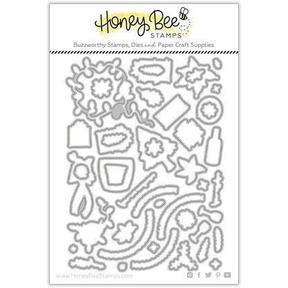 Riding By...Holiday Style - Honey Cuts - Retiring - Honey Bee Stamps