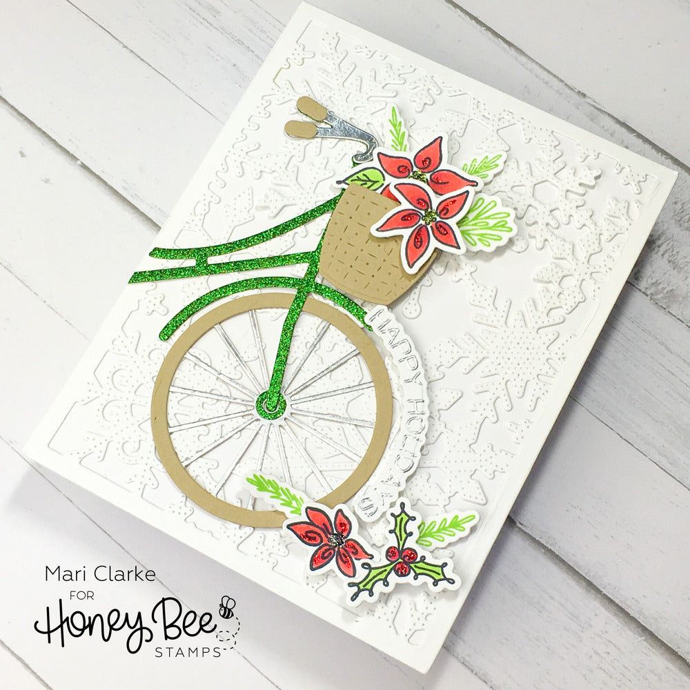Riding By...Holiday Style - Honey Cuts - Coordinating Dies - Retiring - Honey Bee Stamps
