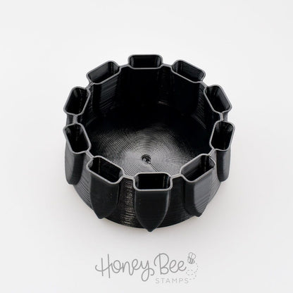 Ring Toss Blender Brush Caddy - Black - Honey Bee Stamps