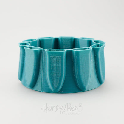 Ring Toss Blender Brush Caddy - Teal - Honey Bee Stamps