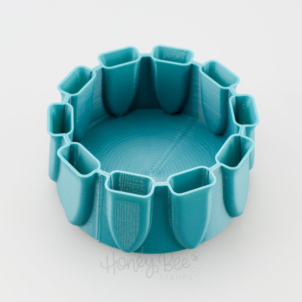 Ring Toss Blender Brush Caddy - Teal - Honey Bee Stamps