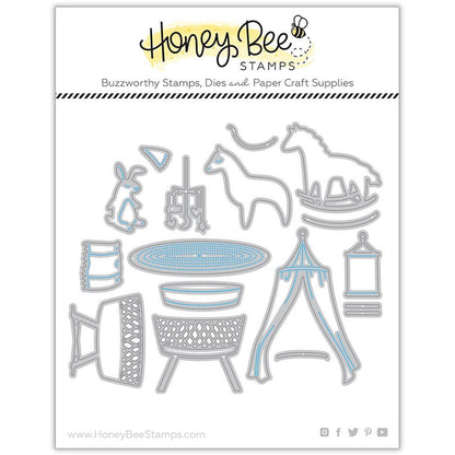 Rock - A - Bye Baby - Honey Cuts - Stand - Alone Dies - Honey Bee Stamps