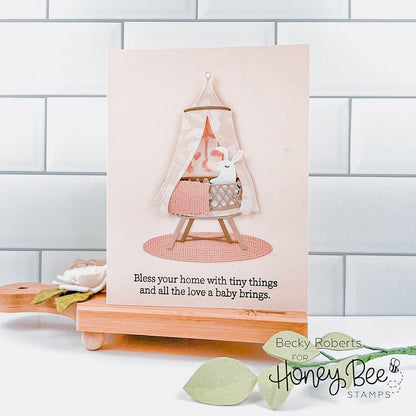 Rock - A - Bye Baby - Honey Cuts - Stand - Alone Dies - Honey Bee Stamps