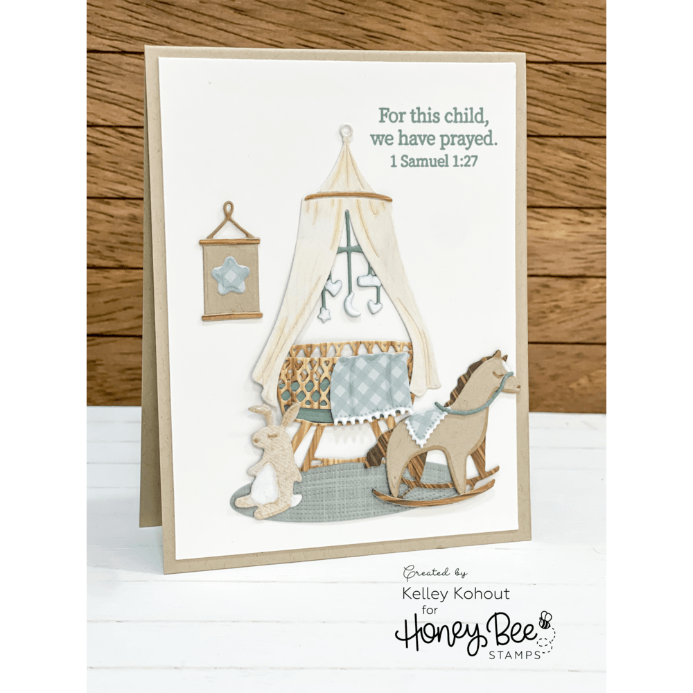 Rock - A - Bye Baby - Honey Cuts - Stand - Alone Dies - Honey Bee Stamps