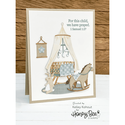 Rock - A - Bye Baby - Honey Cuts - Stand - Alone Dies - Honey Bee Stamps