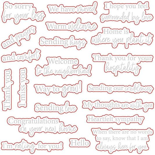 Rooting For You - Honey Cuts - Coordinating Dies - Honey Bee Stamps
