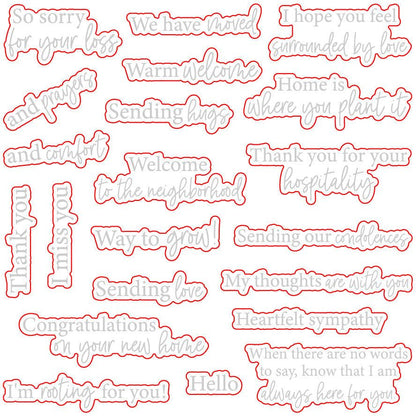 Rooting For You - Honey Cuts - Coordinating Dies - Honey Bee Stamps