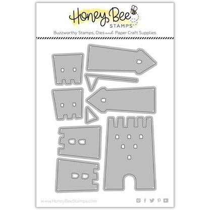 Sand Castle Builder - Honey Cuts - Stand - Alone Dies - Honey Bee Stamps