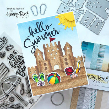 Sand Castle Builder - Honey Cuts - Stand - Alone Dies - Honey Bee Stamps