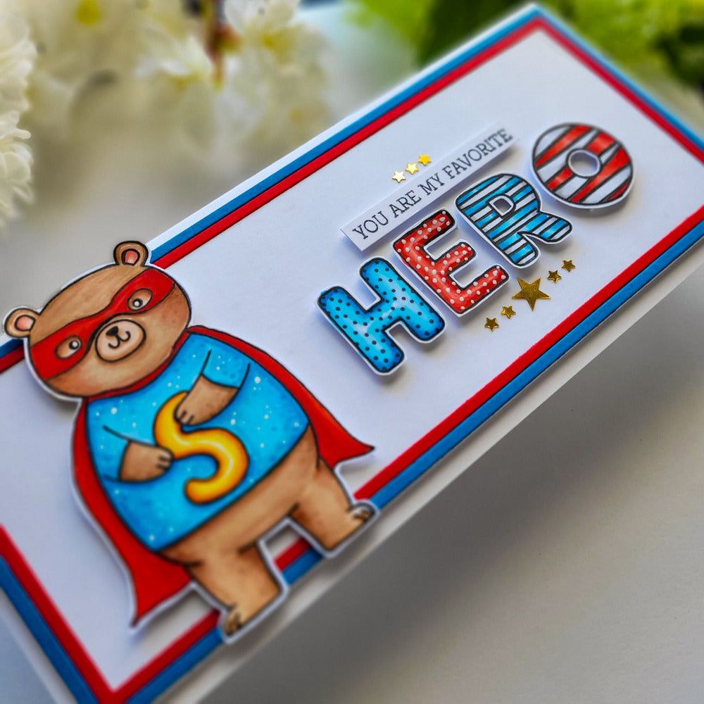 Sandie And Sis - 6x8 Photopolymer Stamp Set - Retiring - Honey Bee Stamps