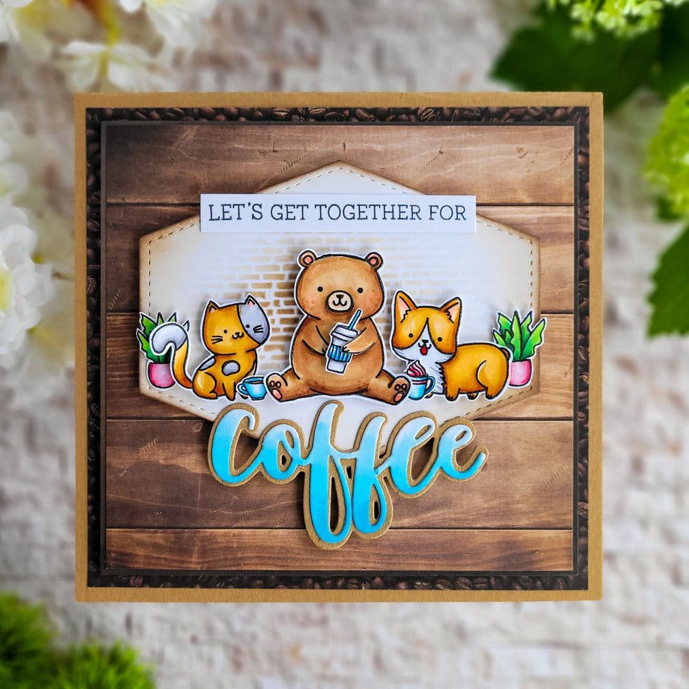 Sandie And Sis - 6x8 Photopolymer Stamp Set - Retiring - Honey Bee Stamps