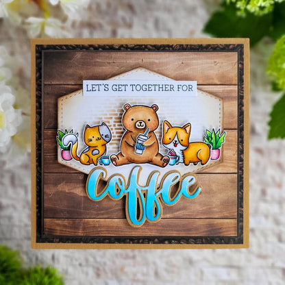 Sandie And Sis - 6x8 Photopolymer Stamp Set - Retiring - Honey Bee Stamps